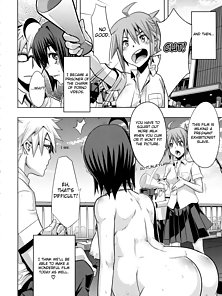 TSF Mongatari - Genetic experiment turns schoolboy into horny hentai schoolgirl
