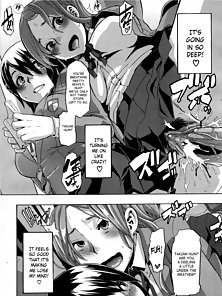 TSF Mongatari - Genetic experiment turns schoolboy into horny hentai schoolgirl