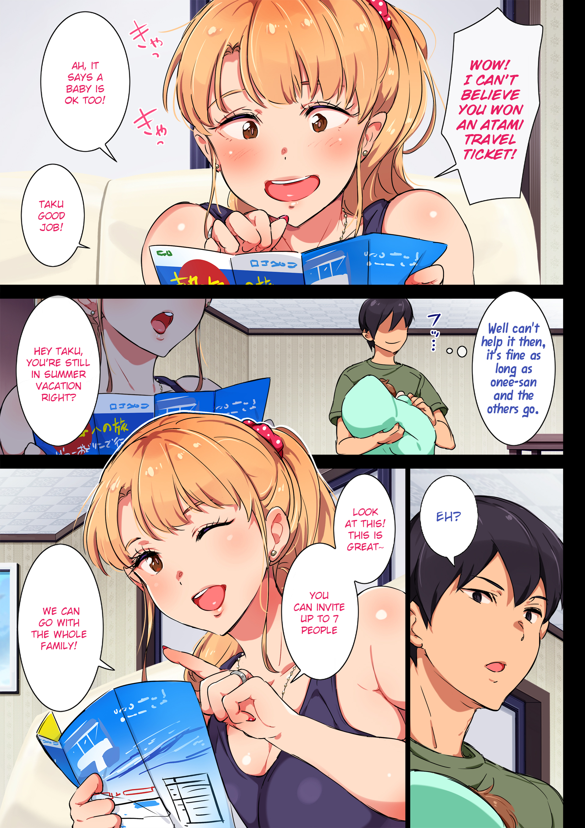 Sister Sex Cartoon Comic Porn - Pervy busty sister fucks her younger brother in the ocean - taboo comics -  47 Pics | Hentai City