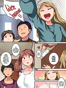 Home Alone Romp with my Friend - Teen lovers have hot hentai sex while parents are away