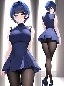 Hentai milf anime girls with big luscious boobs