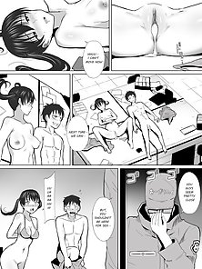 Shinra accidentally rips off Tamari's clothes and face fucks her with his big dick