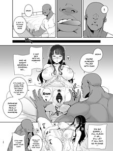 Wild Method 1 - Busty manga housewife is fucked by horny black student - NTR comics