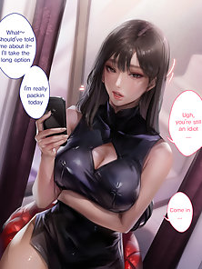 Hentai Comics - Busty asian girl friend is now a cheaper hooker who does anal