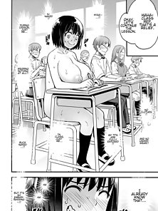 Huge titty hentai schoolgirl masturbates in from of class when terrorists take over