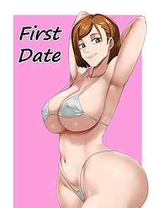 First Date - Yuji slams his cock in Nobara huge white ass