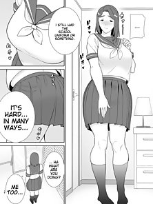 My Mother is the Person I Love 6 - Milf gets fucked in school uniform by hentai son