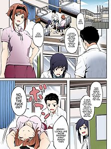 Dendenden Bu - Ass crazed hentai pervert can't contain his lust looking at curvy teen's camel toe