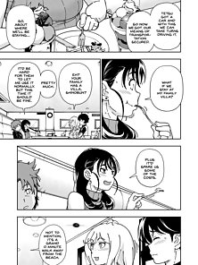 Honey Blonde: Himawari - Two couples have hentai anal sex on the beach