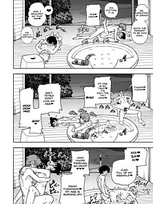 Honey Blonde: Himawari - Two couples have hentai anal sex on the beach