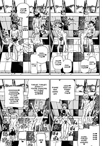 Honey Blonde: Himawari - Two couples have hentai anal sex on the beach