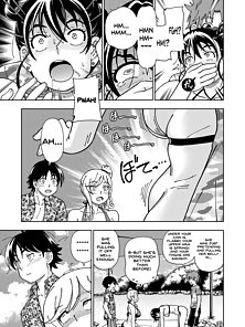 Honey Blonde: Himawari - Two couples have hentai anal sex on the beach