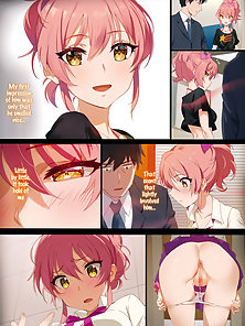 Tokimeki Nioi - Idol is turned on by producer's scent and fucks him in the hentai bathroom