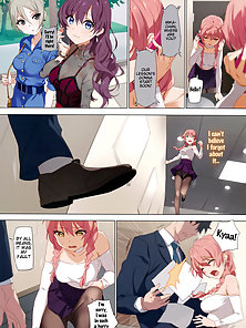 Tokimeki Nioi - Idol is turned on by producer's scent and fucks him in the hentai bathroom
