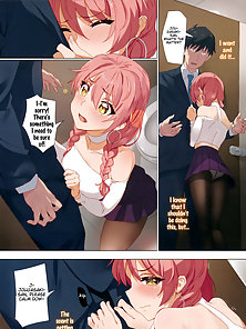 Tokimeki Nioi - Idol is turned on by producer's scent and fucks him in the hentai bathroom