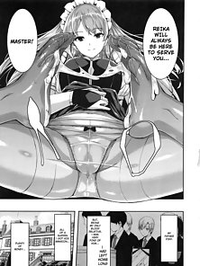 Reika is My Splendid Maid - Lusty hentai maid satisfies her master every day