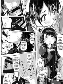 Reika is My Splendid Maid - Lusty hentai maid satisfies her master every day