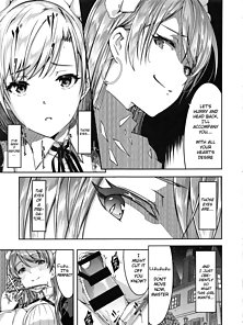 Reika is My Splendid Maid - Lusty hentai maid satisfies her master every day