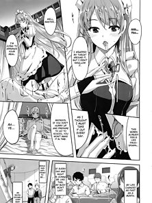 Reika is My Splendid Maid - Lusty hentai maid satisfies her master every day