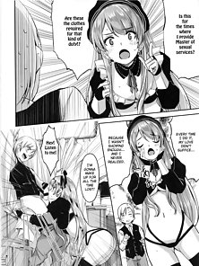 Reika is My Splendid Maid - Lusty hentai maid satisfies her master every day