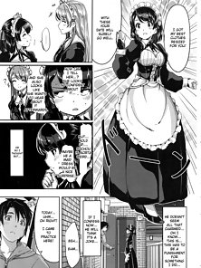 Reika is My Splendid Maid - Lusty hentai maid satisfies her master every day