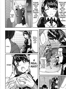 Reika is My Splendid Maid - Lusty hentai maid satisfies her master every day