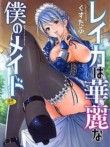 Reika is My Splendid Maid - Lusty hentai maid satisfies her master every day