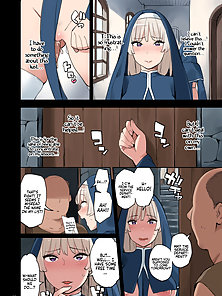 Let’s Visit The Service Department! - Busty hentai nun fucks dirty cocks in the slums