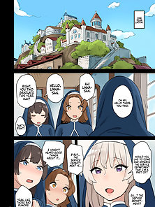 Let’s Visit The Service Department! - Busty hentai nun fucks dirty cocks in the slums