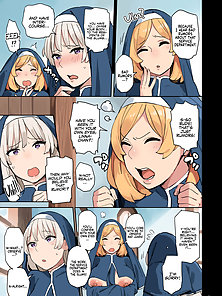 Let’s Visit The Service Department! - Busty hentai nun fucks dirty cocks in the slums