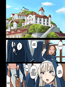Let’s Visit The Service Department! - Busty hentai nun fucks dirty cocks in the slums