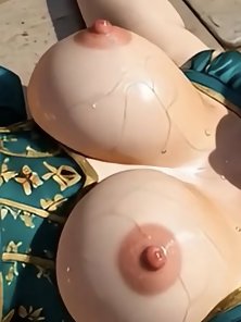 Shrek fucks Fiona with a huge dick in the castle