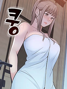 Between Us (webtoon) - Lingerie boss masturbates thinking of roommate