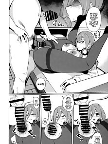 The Quintuplets Wanna Have Sex - Schoolgirl hentai harem enjoys sticky creampies