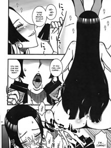 Boa Hancock gets double penetrated by Luffy imposters - hentai manga