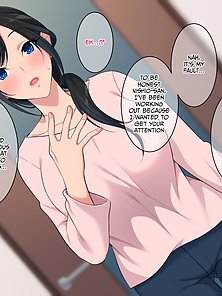 Mature Hentai Comics - Busty older office girl gets fucked by handsome young stud