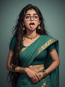 Sexy Tamil women in sarees masturbating their exotic pussy