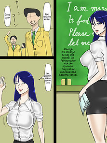 Teacher by day masochist sex slave futanari girl by night - dirty comics