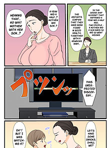 My Former Delinquent Mother Turning Into a Woman on a Deserted Island 2 - Son knocks up chubby mom