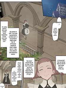 Palace of the Depraved - Ugly bastard has hentai foursome with queen, princess and busty maid