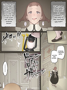 Palace of the Depraved - Ugly bastard has hentai foursome with queen, princess and busty maid