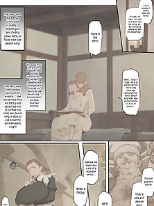 Palace of the Depraved - Ugly bastard has hentai foursome with queen, princess and busty maid