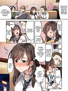 First Time Student, I Lost My Virginity to the Manager I Trusted - Hentai teen virgin creampied