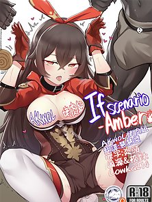 If Scenario - Amber - Busty hentai warrior is gangbanged after being hypnotized