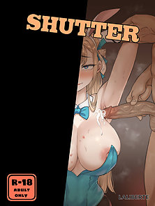 Shutter - Busty cheating girlfriend wears cosplay outfits while big dick hentai bastard fucks her