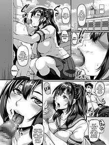 Schoolgirl Hentai Manga - Fucking My Lewd Childhood Friend Over and Over