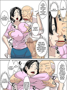 Dear Fellow! You Can't Get Mad at Your Son's Wife! - Old man fucks hentai milf stepdaughter