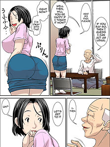 Dear Fellow! You Can't Get Mad at Your Son's Wife! - Old man fucks hentai milf stepdaughter