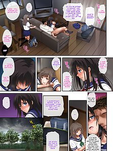 Mayhem - Busty tennis girl has hentai threesome while NTR'd boyfriend is away
