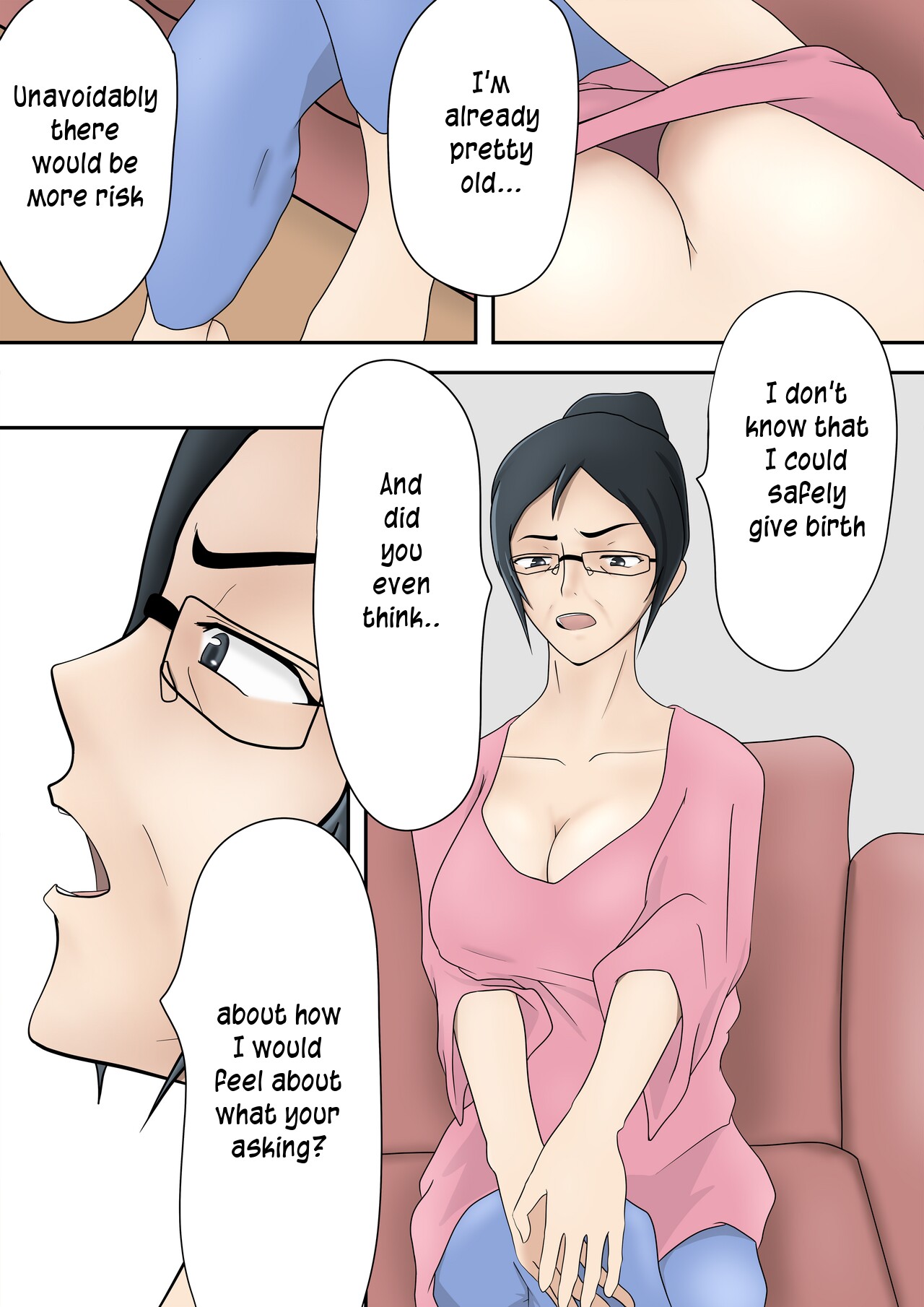 The story of how I asked my mother to be our surrogate birthgiver - taboo comics pic